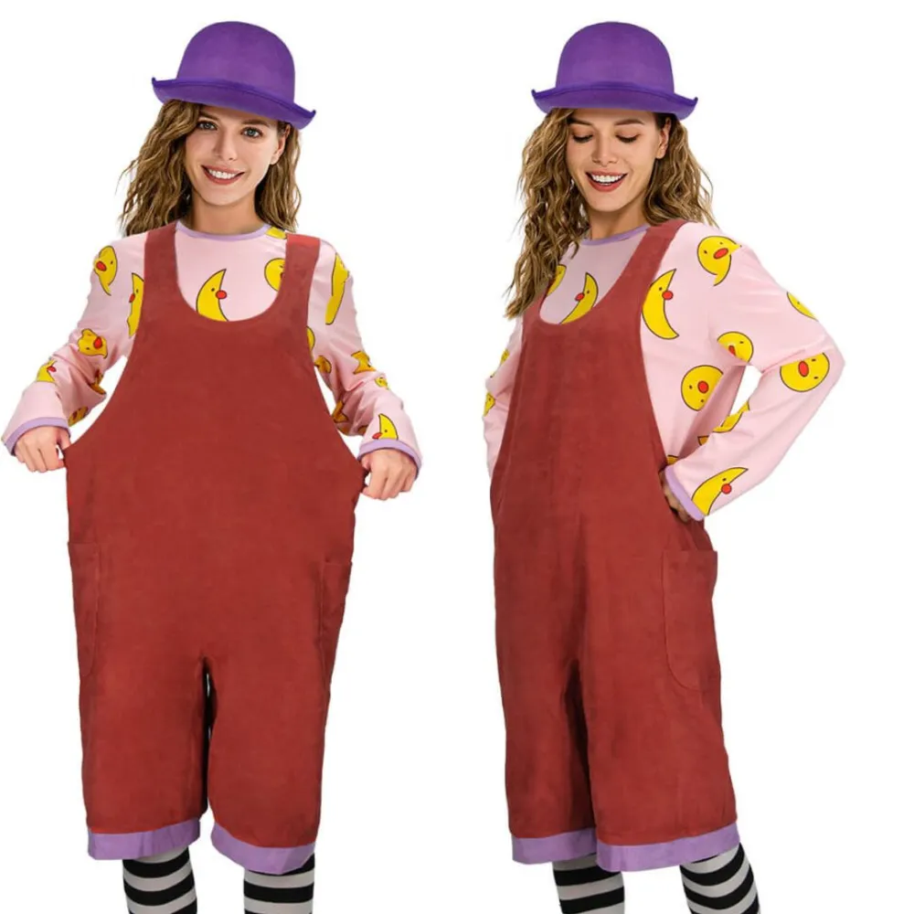 Takerlama Adult Loonette The Clown Halloween Cosplay Costume  display picture 1