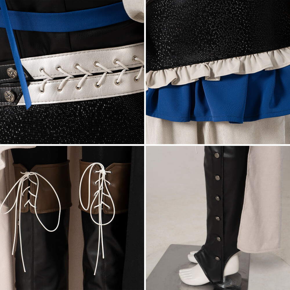 Deluxe Final Fantasy XVI Jill Warrick Cosplay Costume No Wig In Stock Takerlama