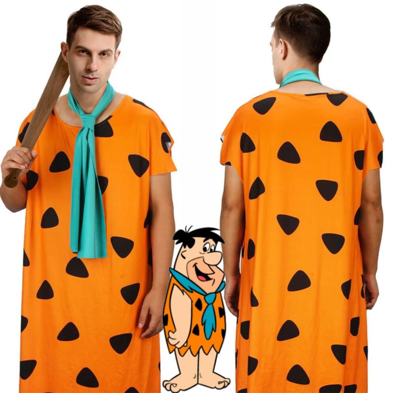Flintstones Adult Fred Flintstone Costume In Stock-Takerlama