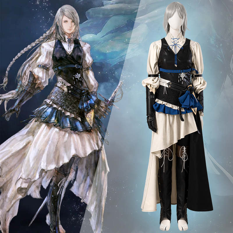 Deluxe Final Fantasy XVI Jill Warrick Cosplay Costume No Wig In Stock Takerlama