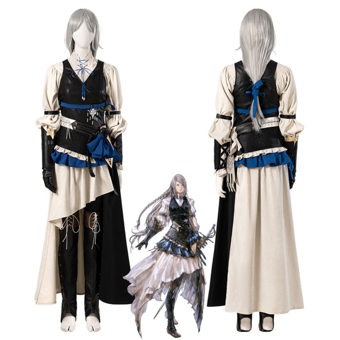 Deluxe Final Fantasy XVI Jill Warrick Cosplay Costume No Wig XS S M L XL In Stock Takerlama