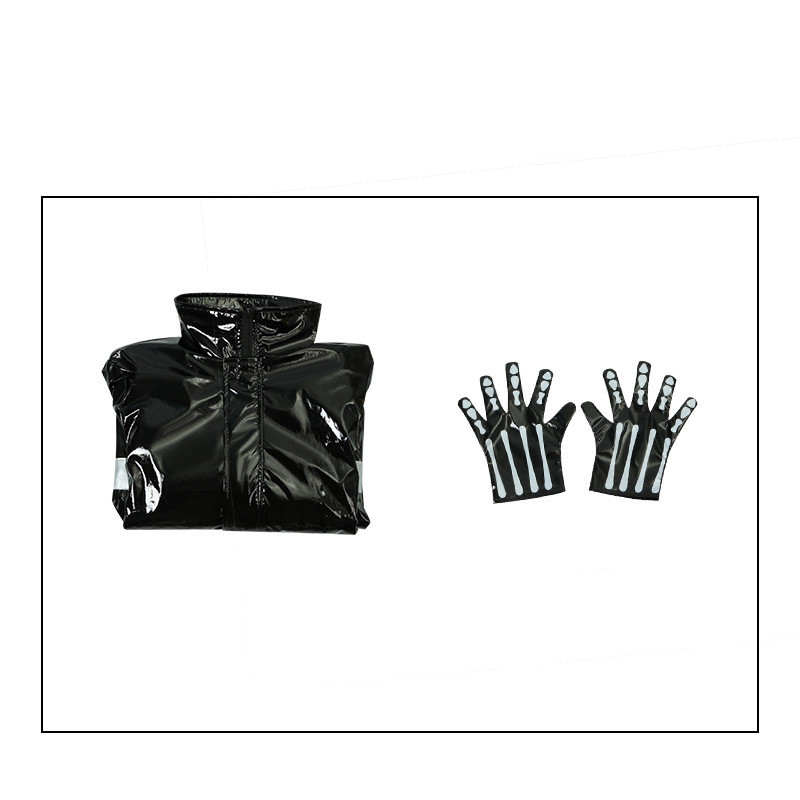 Coraline Wyborn Lovat Halloween Costume Men Black Raincoat Gloves In Stock Takerlama