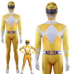 Trini Kwan Mighty Morphin Yellow Ranger Costume Mighty Morphin' Power Rangers