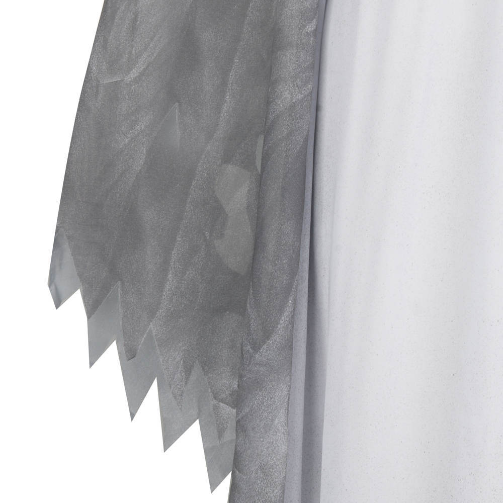 Gothic Victorian White Fancy Dress Women Gossamer Ghost Halloween Costume