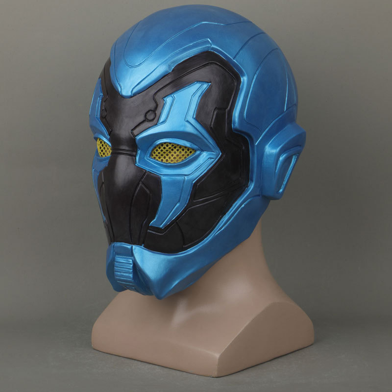 DC Blue Beetle Cosplay Mask Movie Helmet Halloween Props