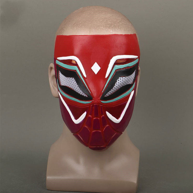 Spider-Man India Pavitr Prabhakar Cosplay Mask-Across The Spider-Verse