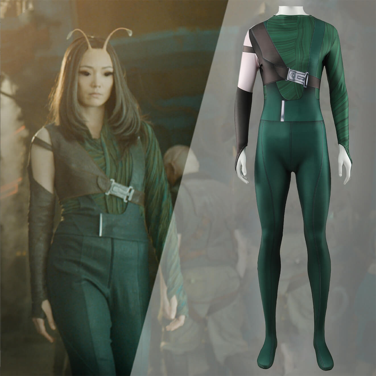 Guardians of the Galaxy Vol.3 Mantis Cosplay Costume Marvel