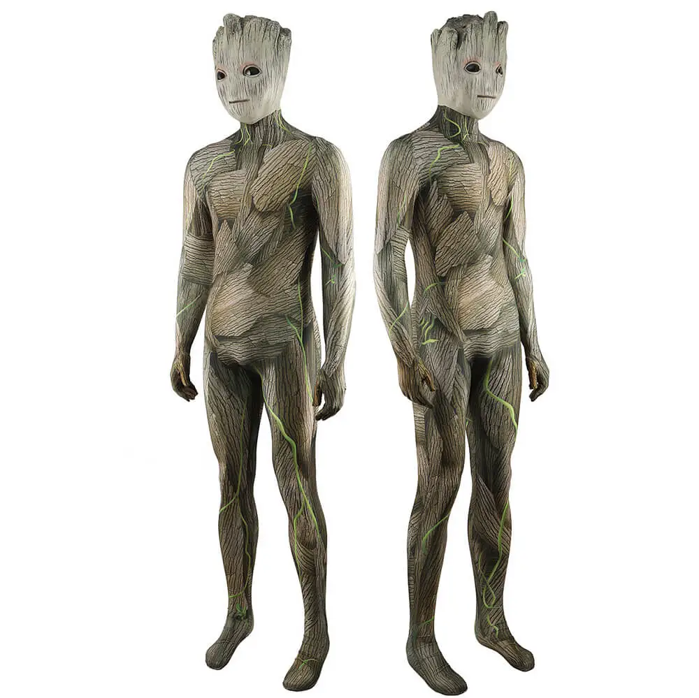 Takerlama Kids Adult Marvel Groot Cosplay Costume Mask-Guardians of the  Galaxy Vol. 3, image size:1000x999