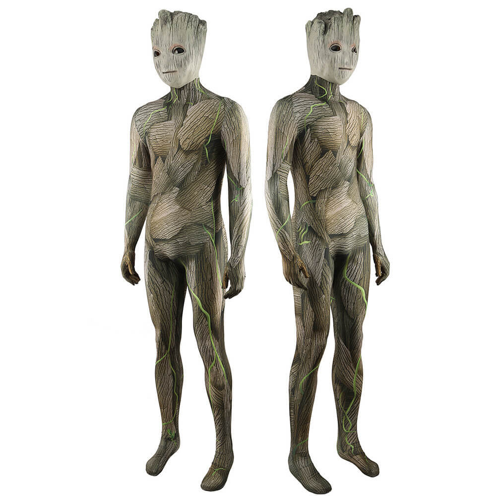 Kids Adult Marvel Groot Cosplay Costume Mask-Guardians of the Galaxy Vol. 3