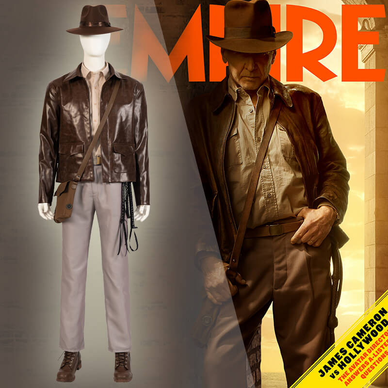 Indiana Jones 5 Halloween Costumes-Indiana Jones and the Dial of Destiny (2023) Takerlama