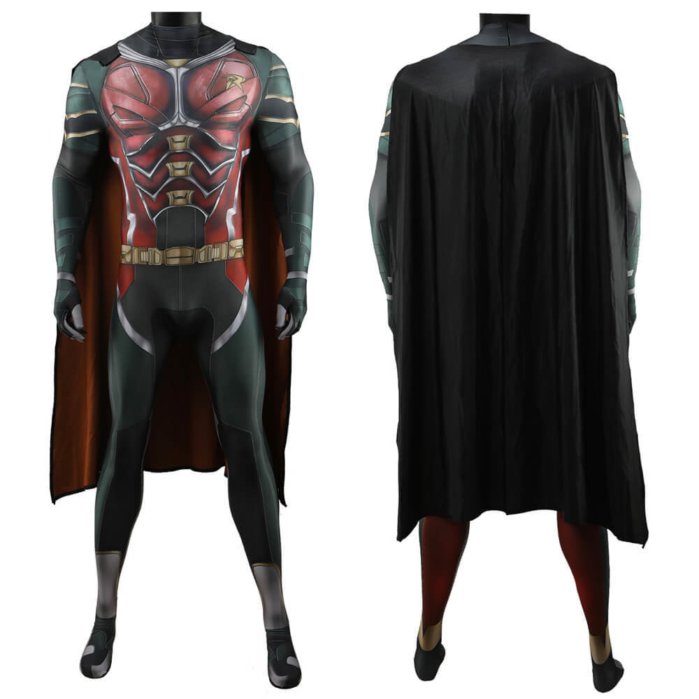 DC Titans Robin Dick Grayson Halloween Cosplay Costume