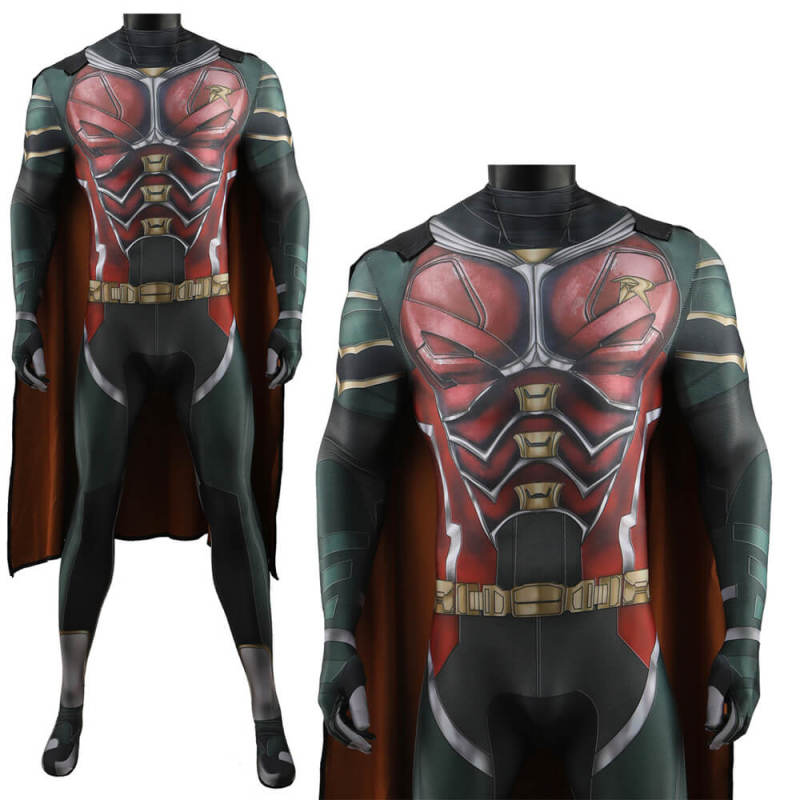 DC Titans Robin Dick Grayson Halloween Cosplay Costume