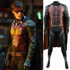 DC Titans Robin Dick Grayson Halloween Cosplay Costume