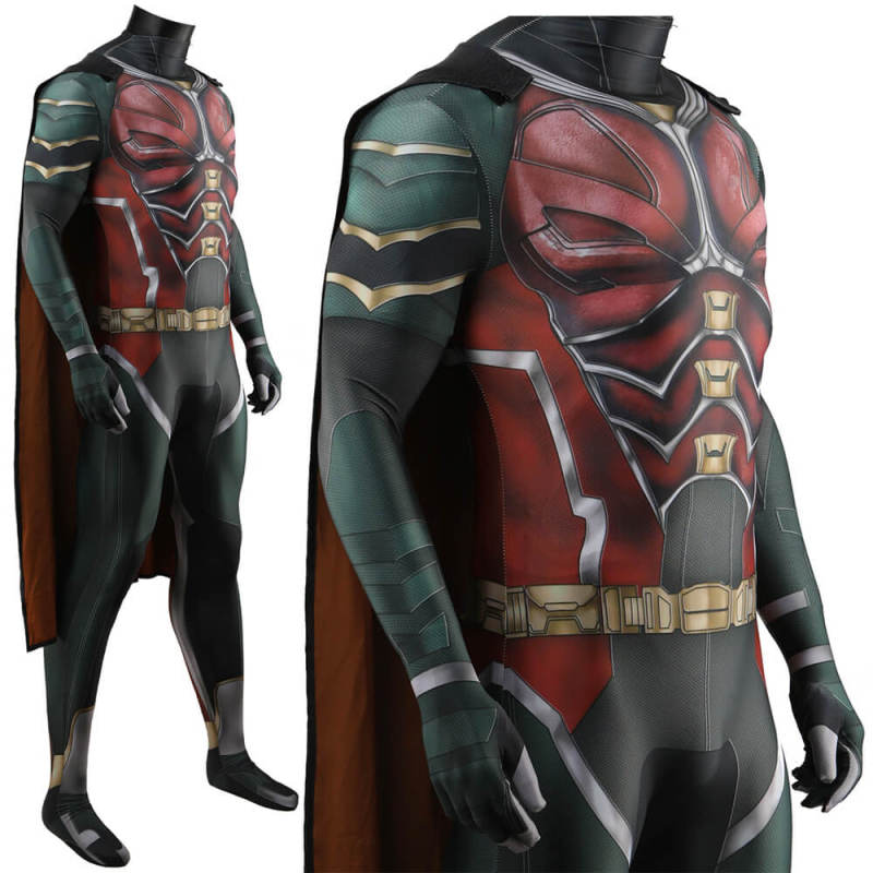 DC Titans Robin Dick Grayson Halloween Cosplay Costume