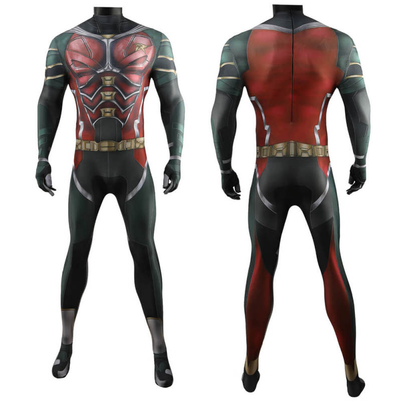 DC Titans Robin Dick Grayson Halloween Cosplay Costume