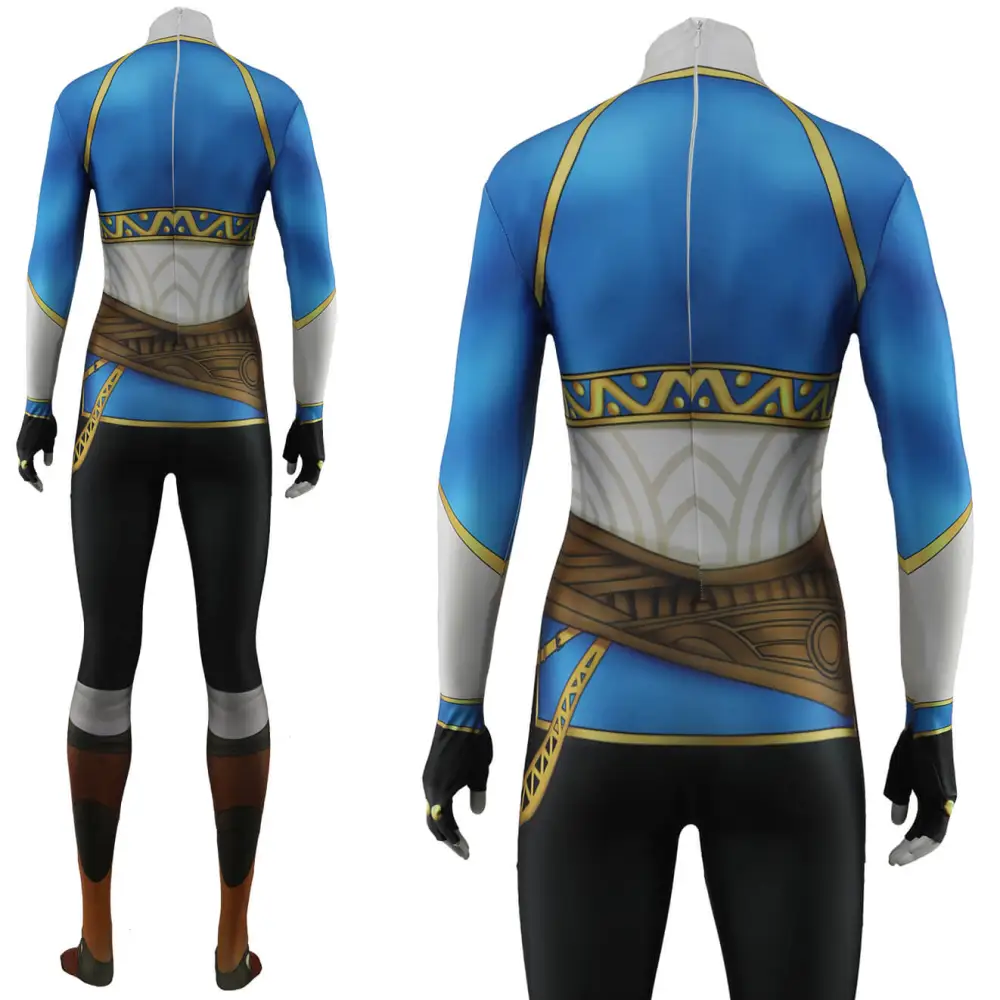 Takerlama Women Princess Zelda Cosplay Costume-The Legend of Zelda Tears of  the Kingdom Jumpsuit