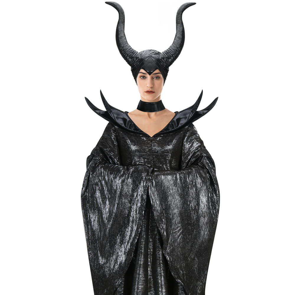 Disney Maleficent Halloween Christening Gown Sorceress Costume In Stock ...