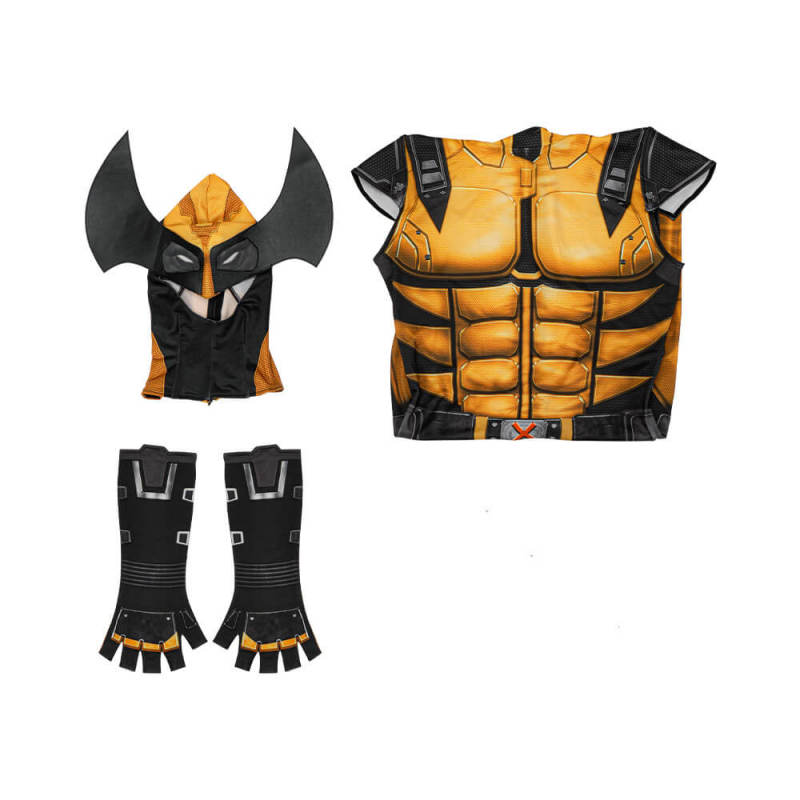 Marvel Future Revolution Wolverine Cosplay Costume Logan Weapon X Printed Jumpsuit In Stock Takerlama