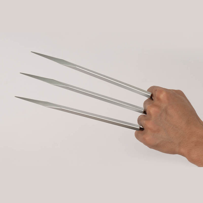 Deadpool 3 Wolverine Logan Claws Halloween Props PVC 2 Pieces In Stock