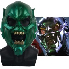 Spider-Man No Way Home Green Goblin Halloween Mask Cosplay Props Replica