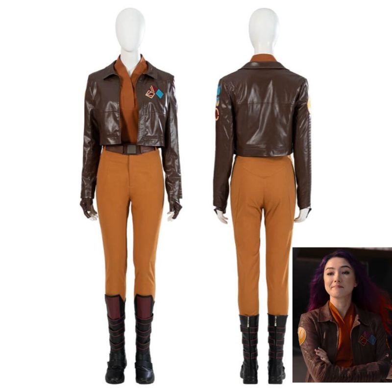 STAR WARS Ahsoka Sabine Wren Cosplay Costume Halloween Outfit