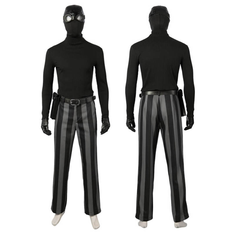 Spider-Man Noir Cosplay Costume Spider-Man Into the Spider-Verse S M L XL In Stock