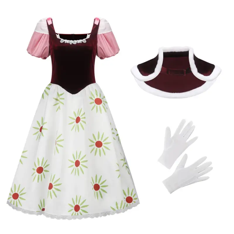 The Haunted Mansion Tightrope Walker Cosplay Costume Sally Slater Fancy Dress