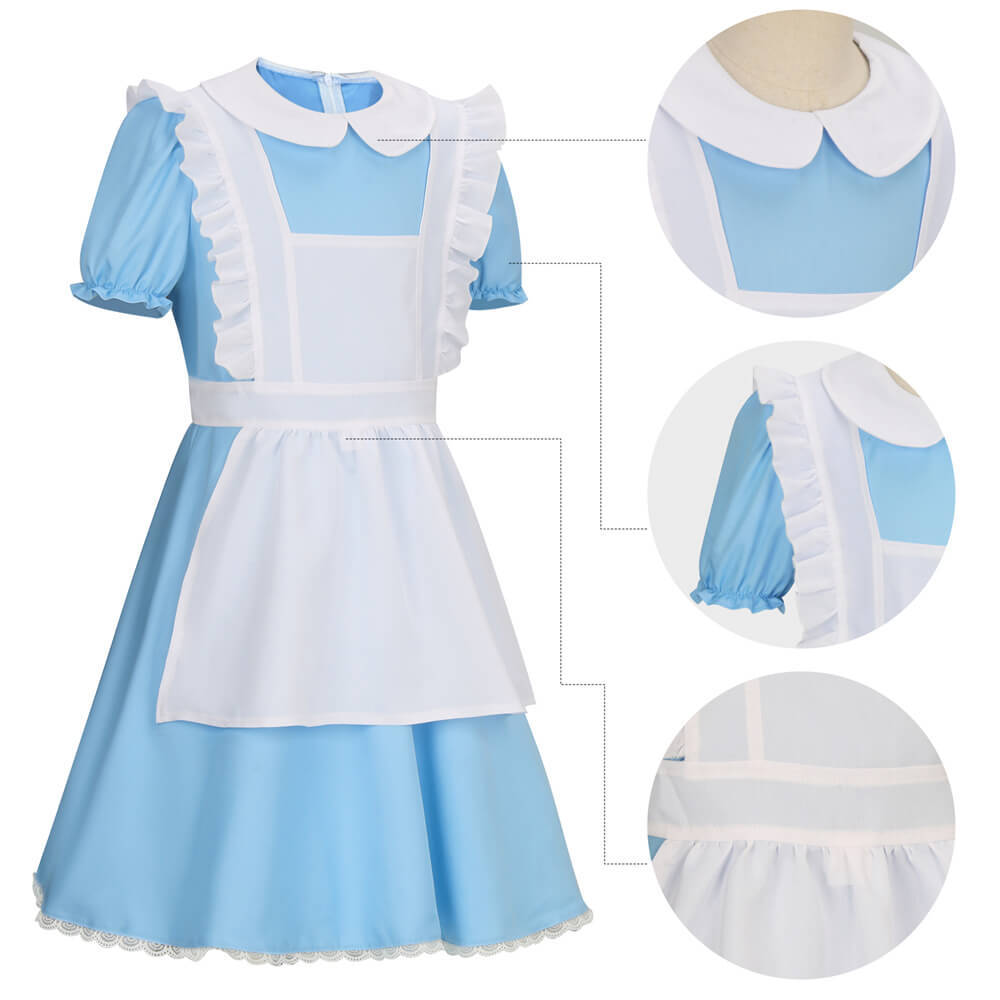 Child Deluxe Alice Halloween Costume Alice in Wonderland