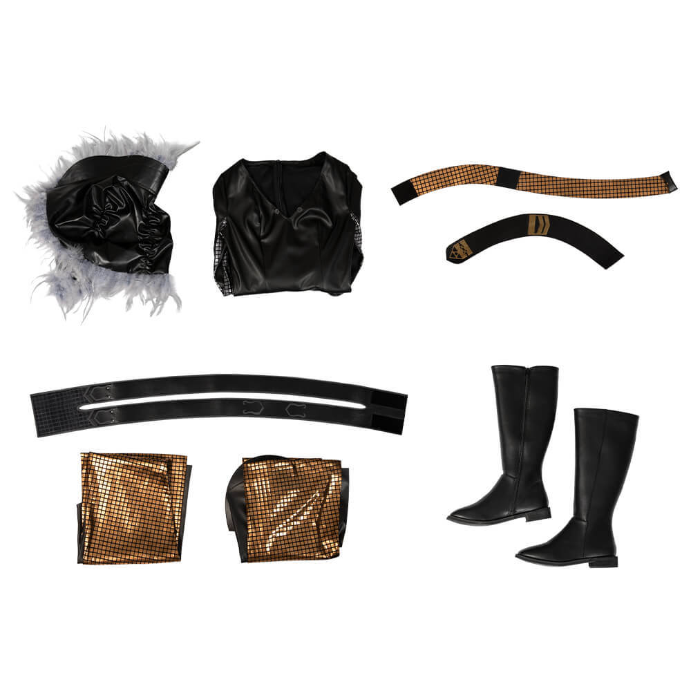Deluxe Final Fantasy XVI Benedikta Harman Cosplay Costume Jumpsuit Cape