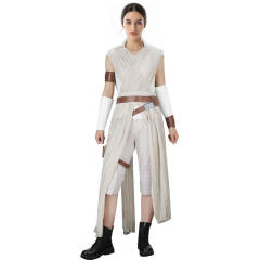 Star Wars The Rise of Skywalker Rey Halloween Cosplay Costume Takerlama