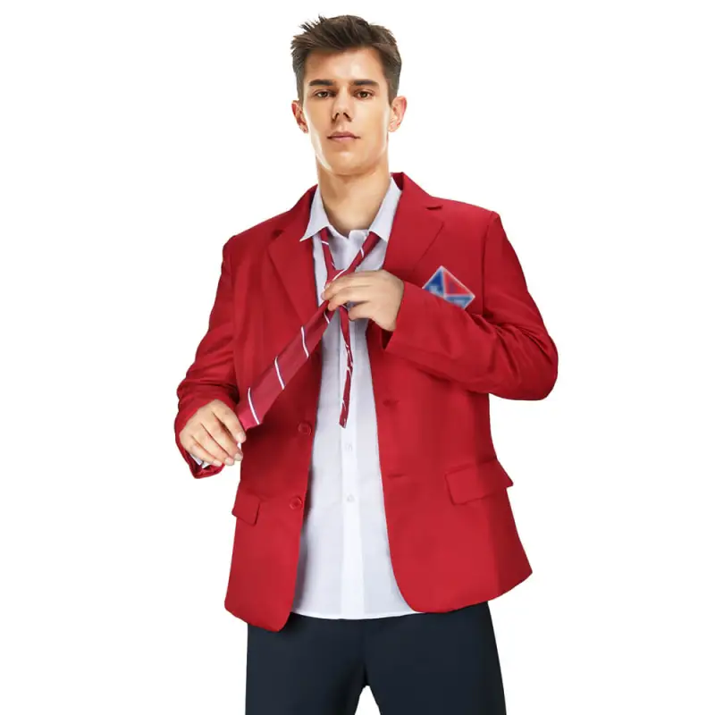 Rebelde Elite Way School Uniforms RBD Luka Colucci Men's Cosplay Costume In Stock-Takerlama