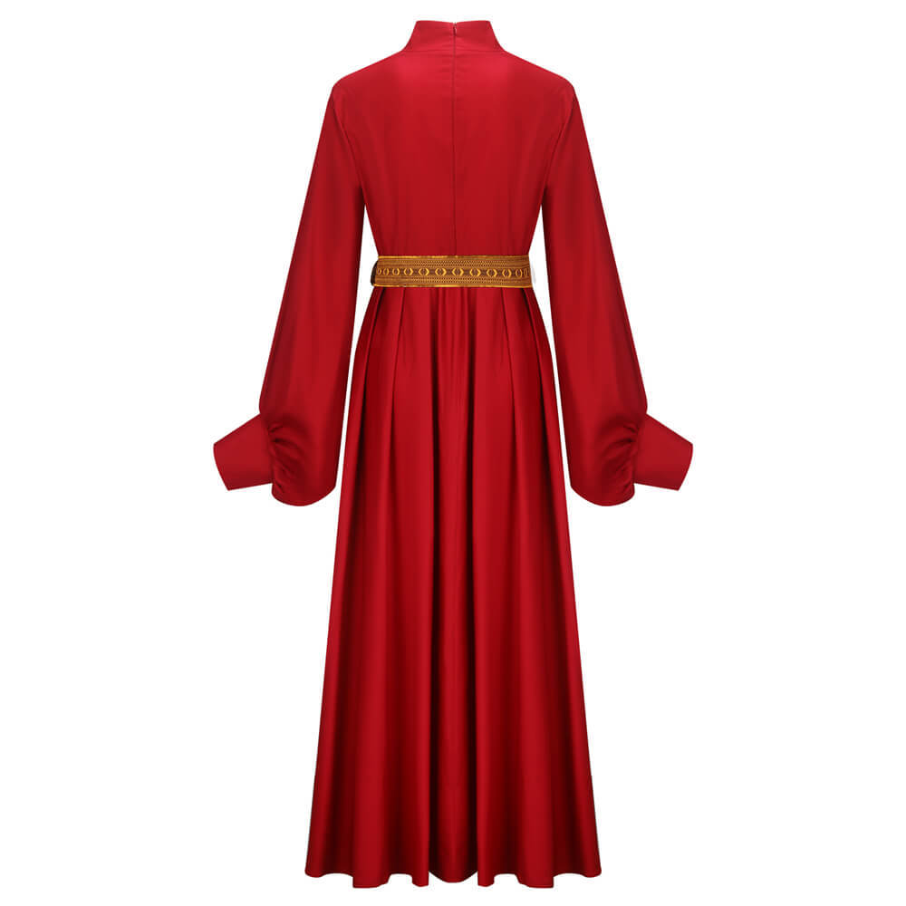 Women's Princess Bride Buttercup Peasant Dress Wig Halloween Costume In Stock Takerlama