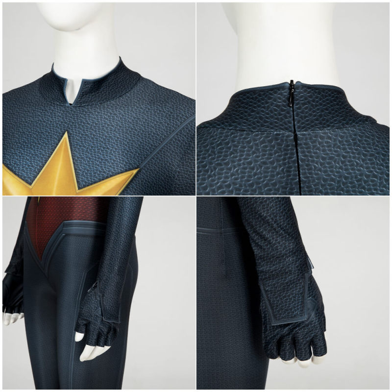 Carol Danvers Captain Marvel Halloween Costume The Marvels 2 In Stock Takerlama