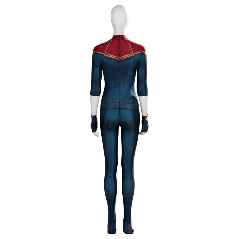 Carol Danvers Captain Marvel Halloween Superhero Costume In Stock Takerlama
