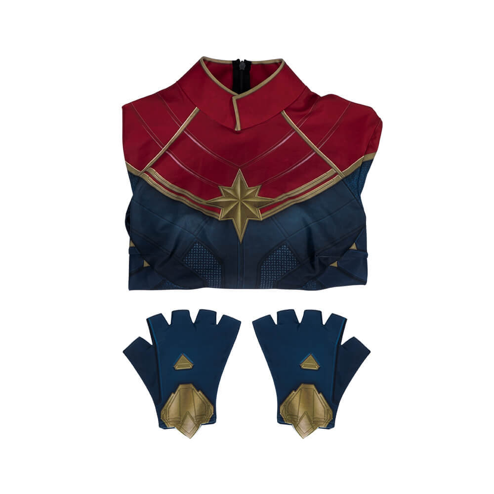 Carol Danvers Captain Marvel Halloween Superhero Costume In Stock Takerlama