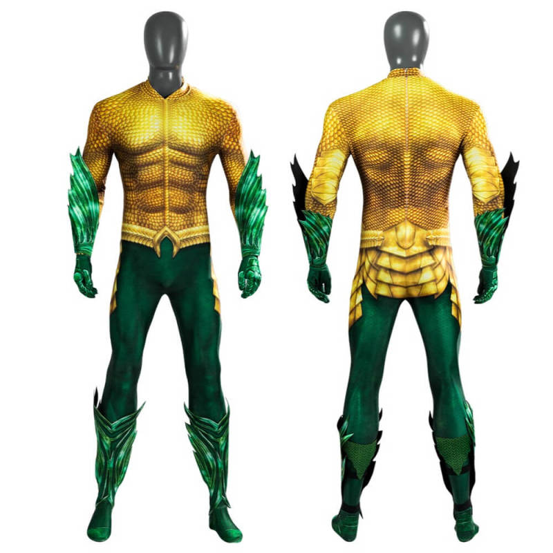 Aquaman Halloween Superhero Costume for Adults Kids Aquaman and the Lost Kingdom Arthur Curry Stealth Suit Takerlama