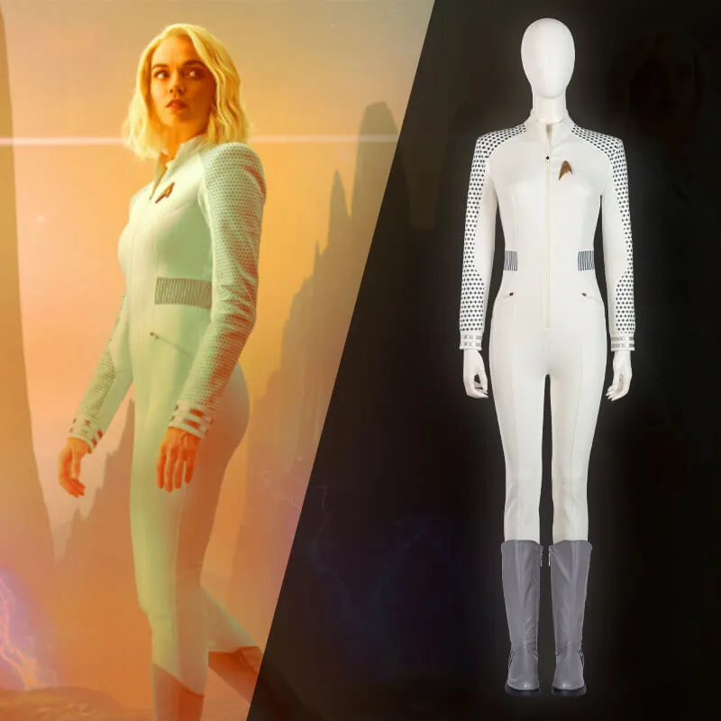 Christine Chapel White Costume Boots Star Trek: Strange New Worlds ...