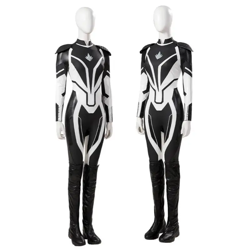 Deluxe Monica Rambeau Halloween Cosplay Costume Captain Marvel The Marvels 2 Takerlama