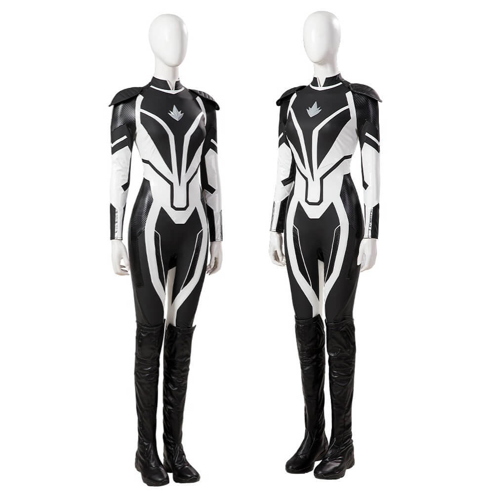 Deluxe Monica Rambeau Halloween Cosplay Costume Captain Marvel The Marvels 2 Takerlama
