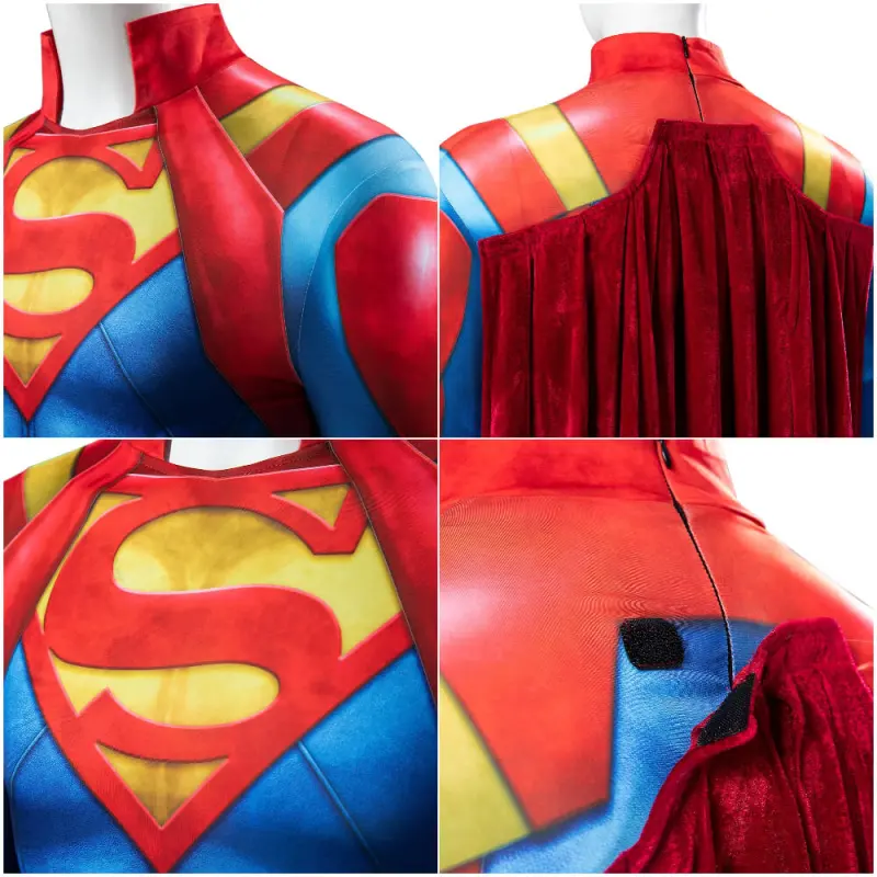 Superboy Halloween Cosplay Costume Superman Comics 2018 Superhero Bodysuit Cloak