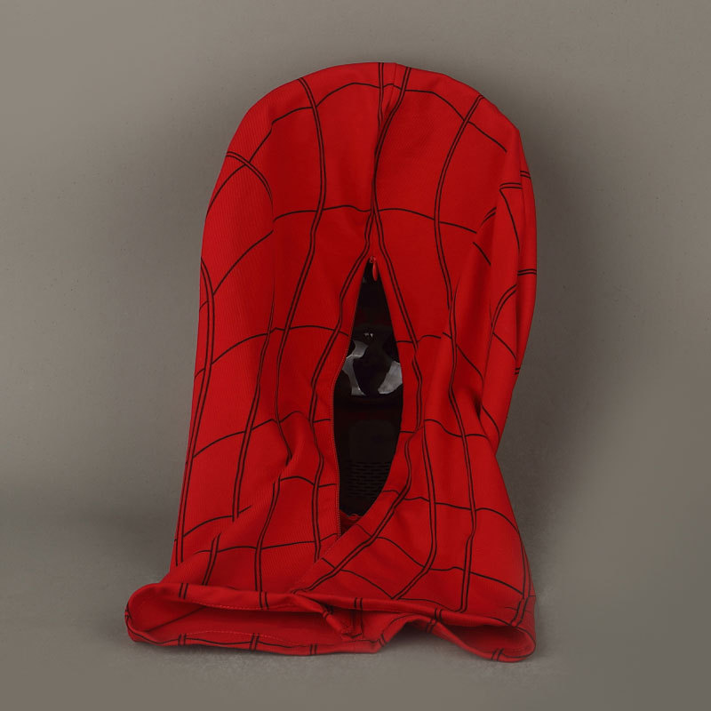 Marvel Spider-Man Far from Home Mask Peter Parker Eyes Movable Electronic Cosplay Headgear Takerlama