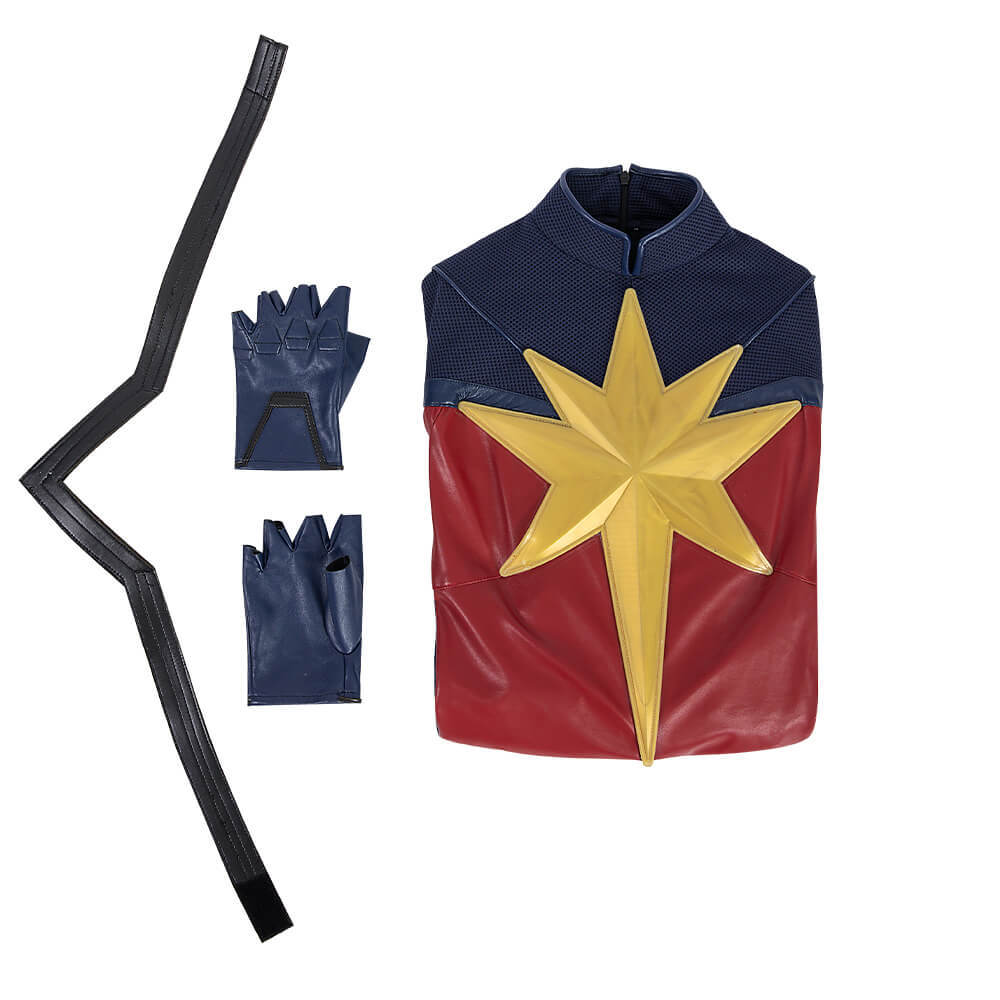 Deluxe Captain Marvel Carol Danvers Halloween Costume The Marvels 2 Takerlama