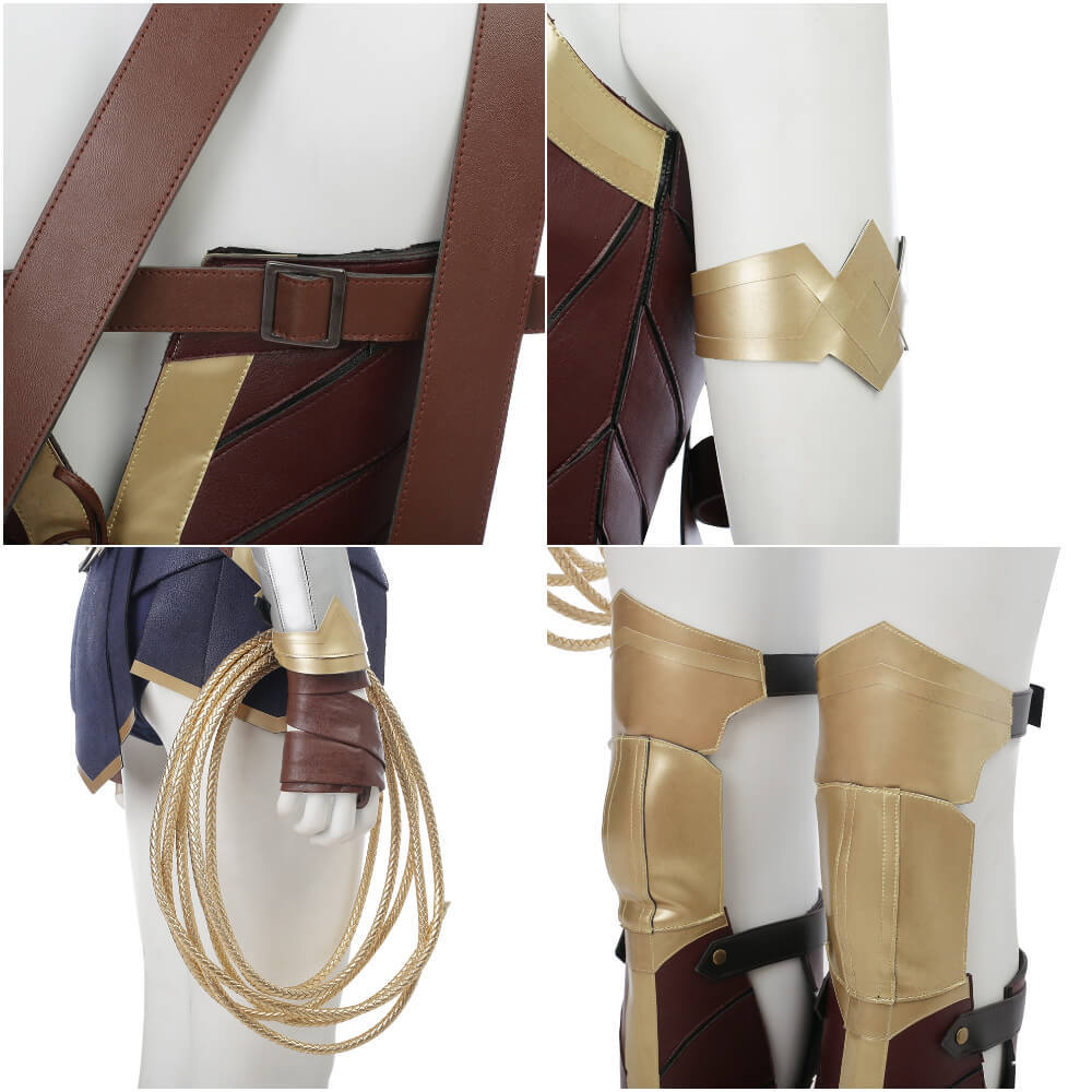 Deluxe Wonder Woman Halloween Costume Justice League Diana Prince Ouftis Takerlama
