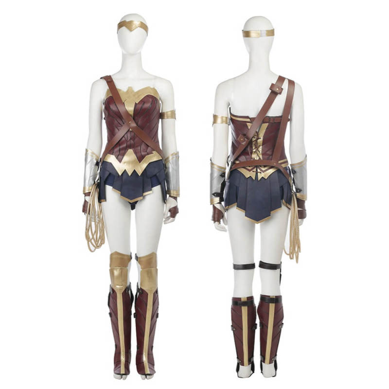 Deluxe Wonder Woman Halloween Costume Justice League Diana Prince Ouftis Takerlama