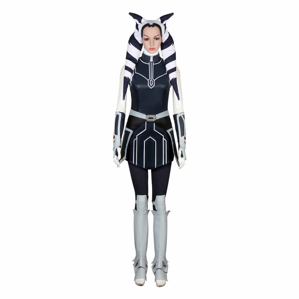 Ahsoka Tano Cosplay Costume Star Wars The Clone Wars In Stock-Takerlama