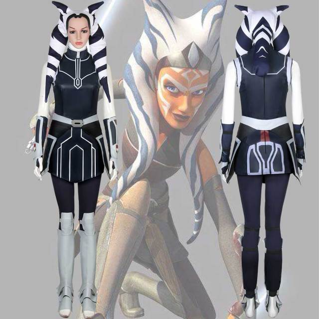 Ahsoka Tano Cosplay Costume Star Wars The Clone Wars In StockTakerlama
