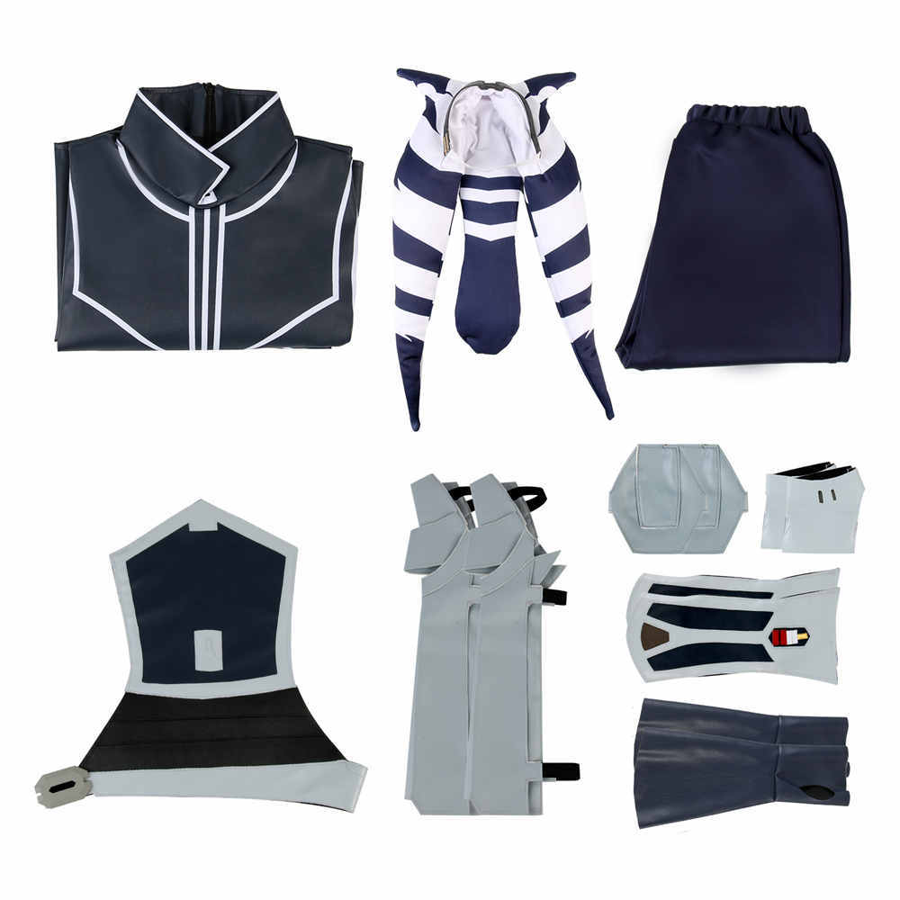 Ahsoka Tano Cosplay Costume Star Wars The Clone Wars In Stock-Takerlama