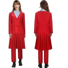Hunger Games Cosplay Costume Women The Ballad of Songbirds and Snakes Academy Uniform Takerlama