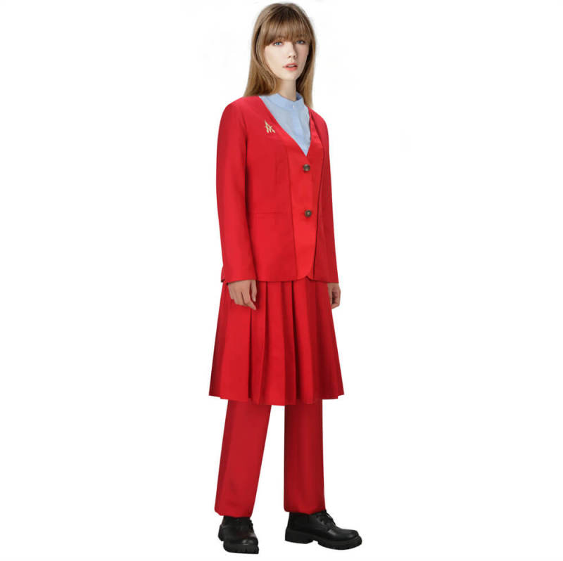 Hunger Games Cosplay Costume Women The Ballad of Songbirds and Snakes Academy Uniform Takerlama