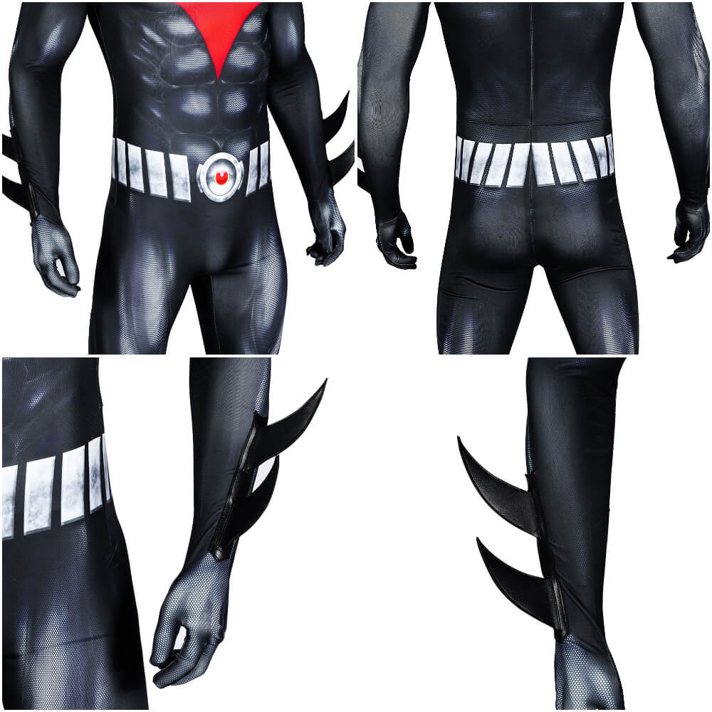 DC Batman Beyond Cosplay Costume Bruce Wayne Jumpsuit-Batman of the Future